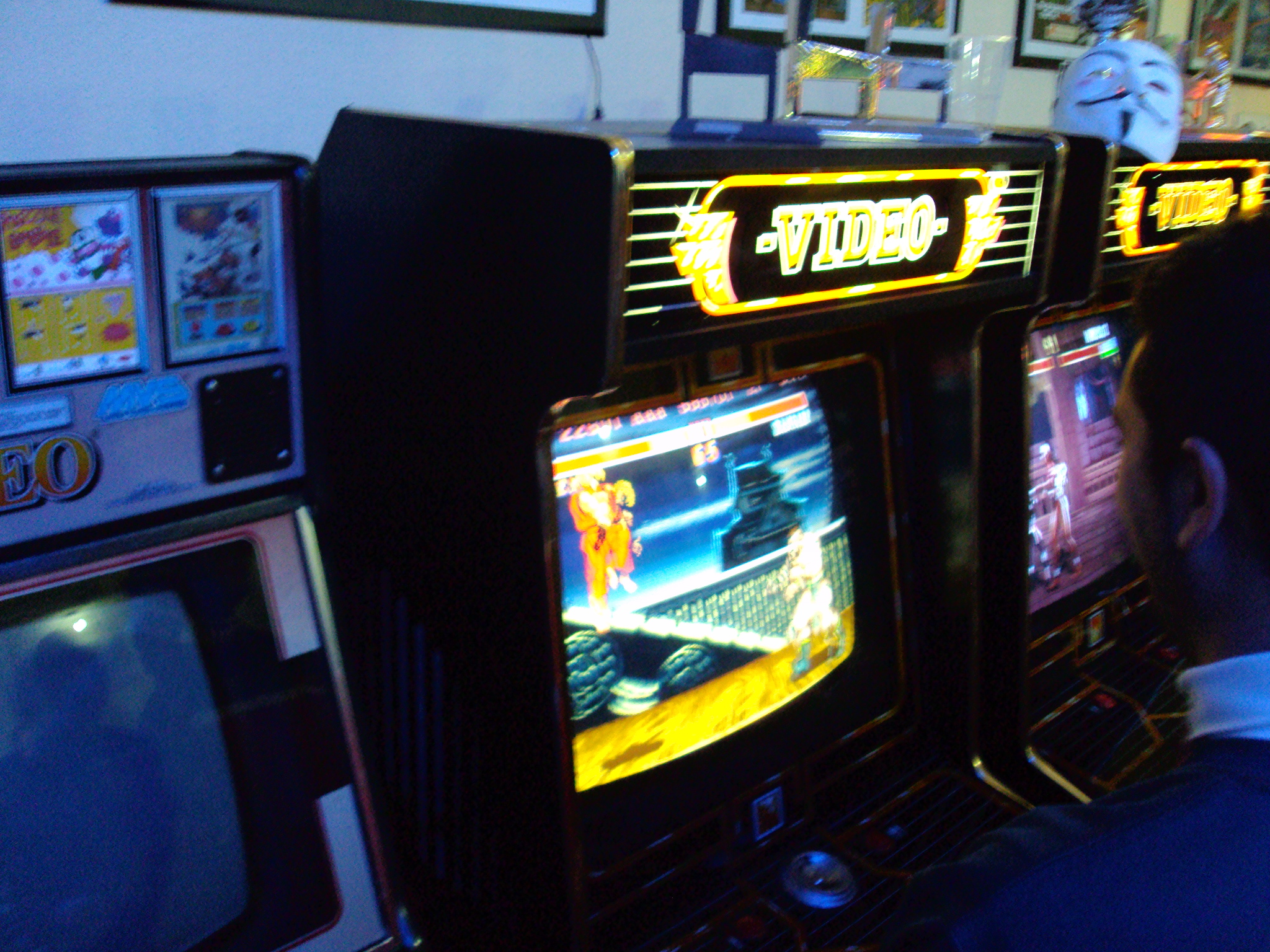 street fighter II en arcade vintage